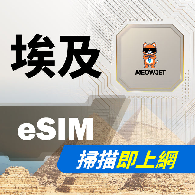 【eSIM】埃及虛擬網卡